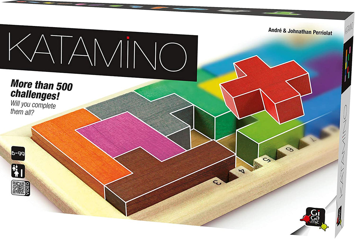 Katamino by Gigamic  Classic, Family & Pocket Editions