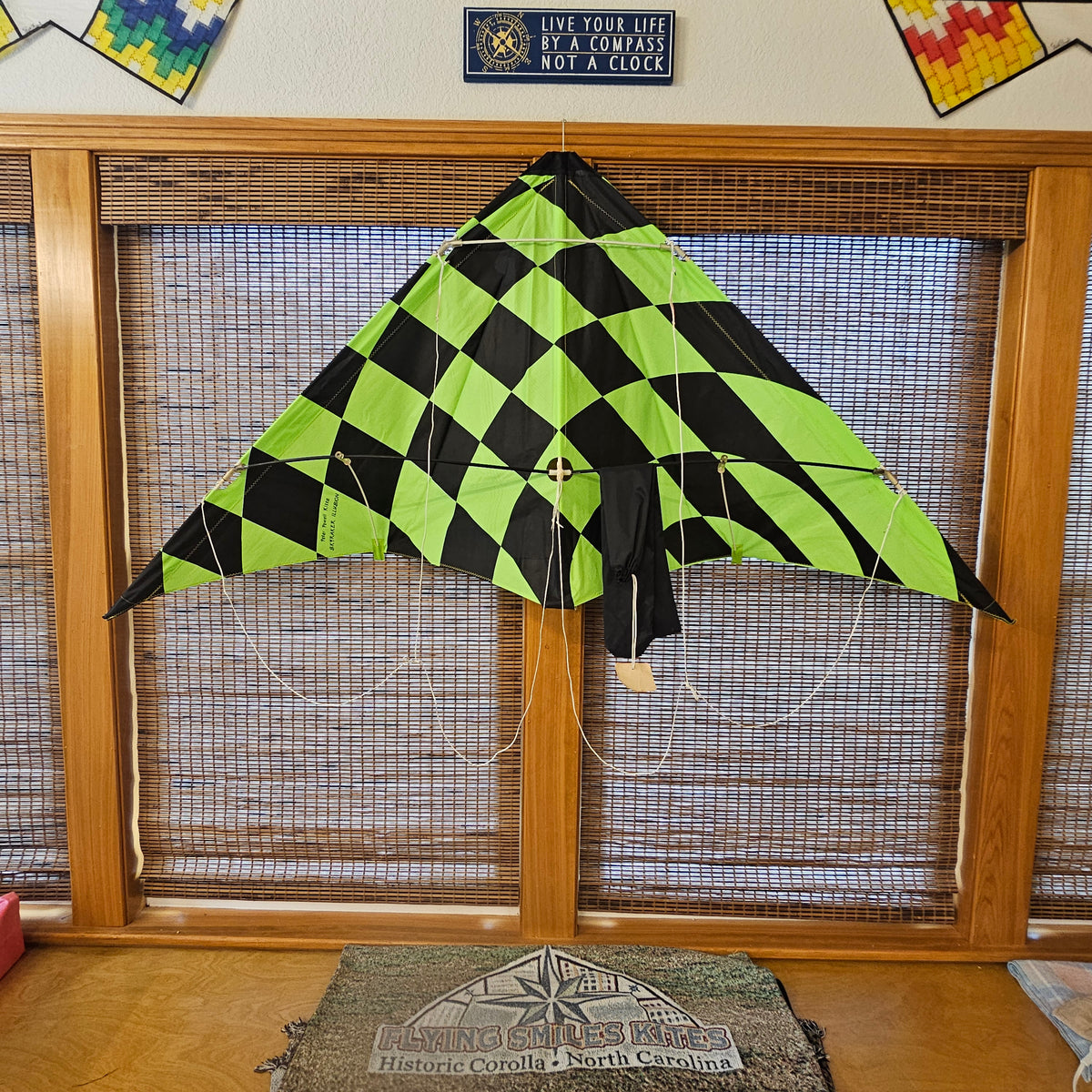 Peter Powell - Skyraker Illusion Flo Green – Flying Smiles Kites