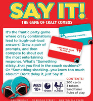 Say It! The Game of Crazy Combos