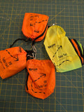 20' Prism Tube Tails Spectrum - Set of 3