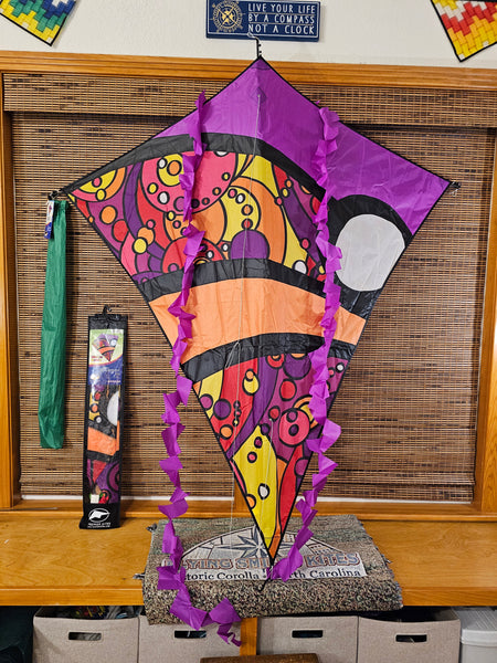 Borealis Diamond Kite - Warm Orbit set of 2