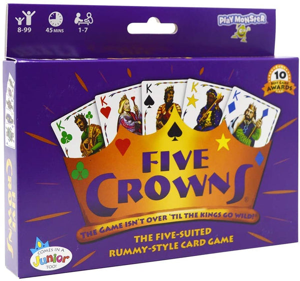 Five Crowns - The Five-Suited Rummy-Style Card Game - Multi - Yahoo Shopping