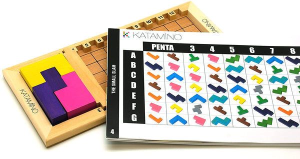 KATAMINO Game Gigamic Geometry Pentas Puzzles Construction Age 3+ Adult MINT